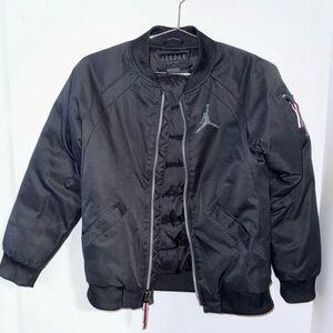 Jordan Kids Black Bomber Jacket